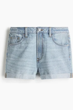 H&M Shorts High Denim