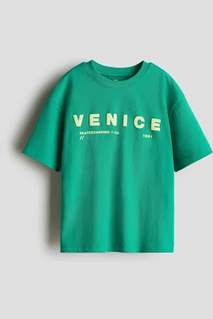 H&M T-shirt con stampa Loose Fit