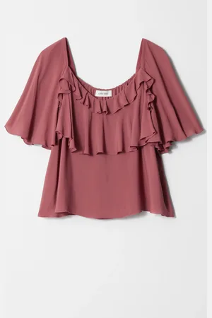 H&M Blusa con volant