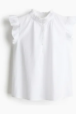 H&M Camicetta in misto lino