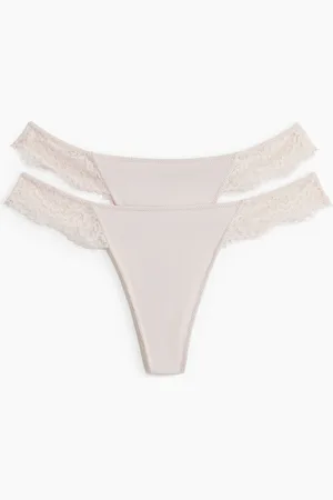H&M Thong in microfibra 2 pezzi