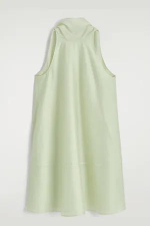 H&M FLUID HALTERNECK MINI DRESS