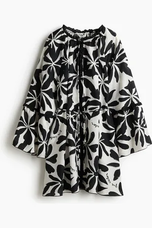 H&M Abito a tunica con maniche scampanate