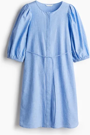 H&M Abito in misto lino