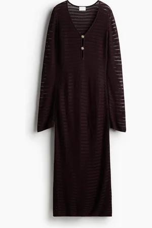 H&M Abito effetto uncinetto