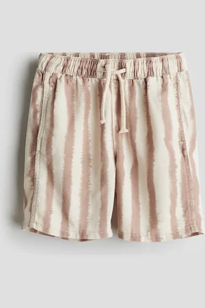H&M Shorts pull-on in misto lino