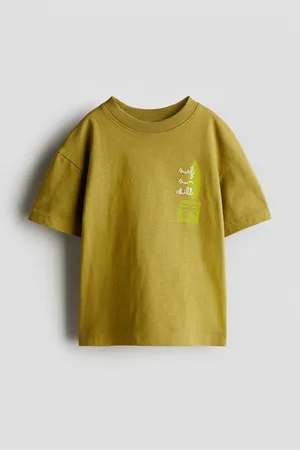 H&M T-shirt con stampa Loose Fit