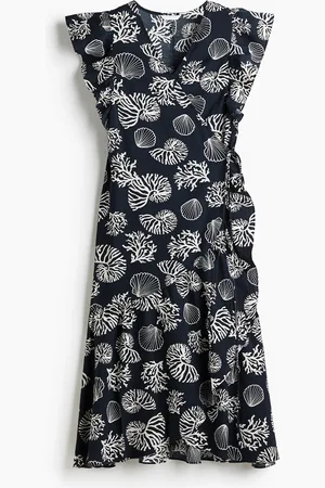 H&M Abito incrociato fantasia