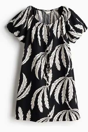 H&M Abito con coulisse sullo scollo