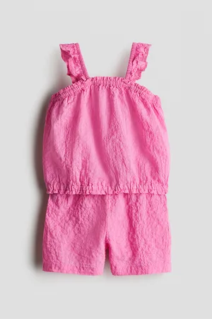H&M Set in cotone goffrato 2 pezzi