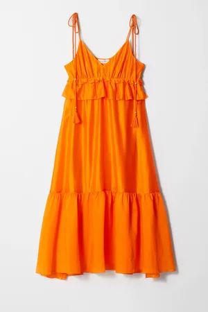 H&M Abito midi con spalline