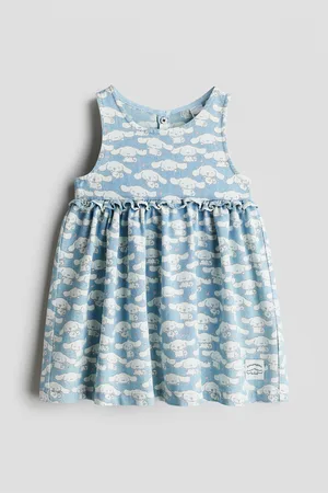 H&M Abito in denim con stampa