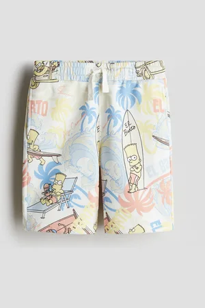 H&M Shorts in felpa con stampa