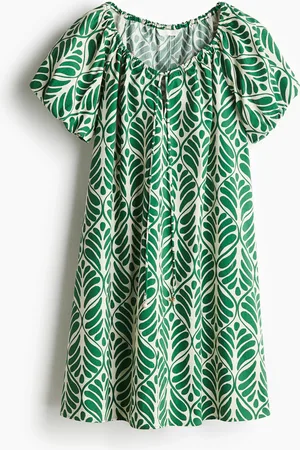 H&M Abito con coulisse sullo scollo