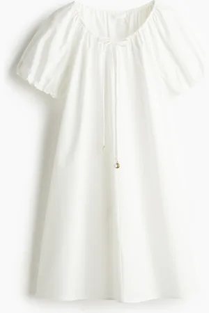 H&M Abito con coulisse sullo scollo