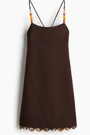 H&M Abito con spalline sottili e perline
