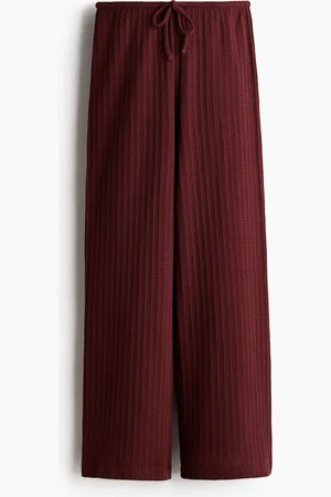 H&M Pantaloni in maglia strutturata