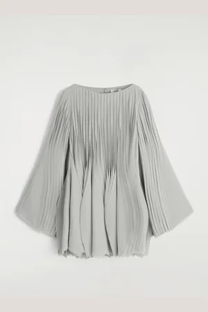 H&M ABITO MIDI A PETALO