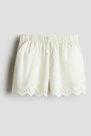 H&M Broderie anglaise cotton shorts
