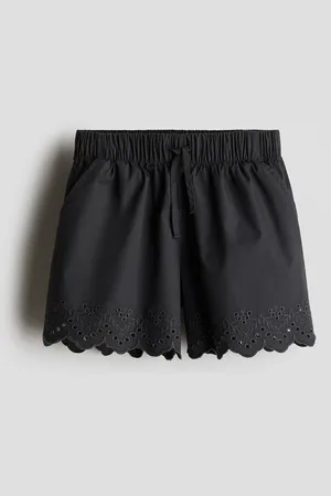 H&M Broderie anglaise cotton shorts