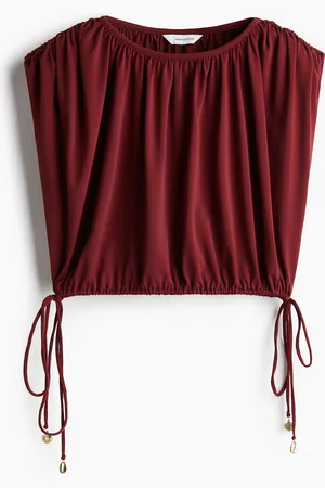 H&M Top plissettato