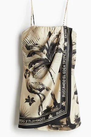 H&M Abito a fascia drappeggiato