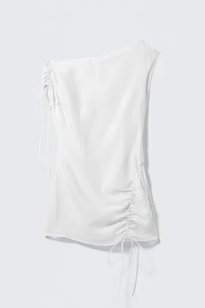 H&M Mini abito asimmetrico drappeggiato