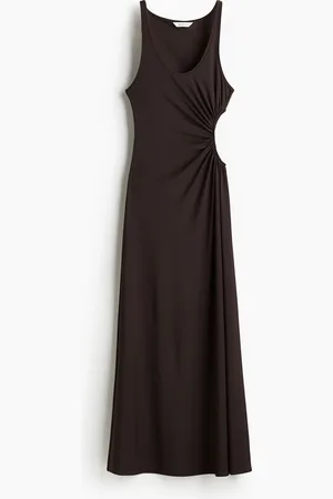 H&M Abito cut-out drappeggiato