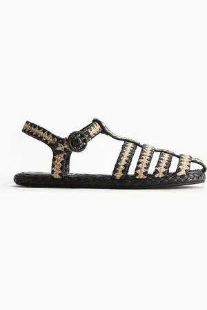 H&M Straw fisherman sandals