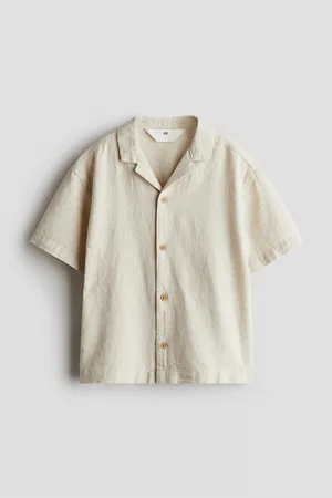 H&M Camicia bowling in misto lino