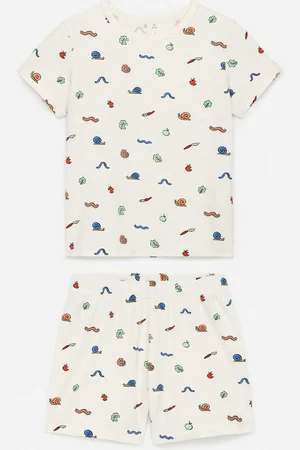 H&M Short Jersey Pyjama Set
