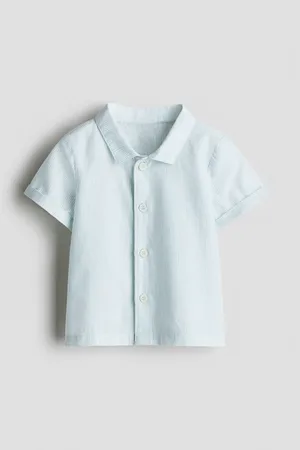 H&M Camicia a maniche corte in cotone