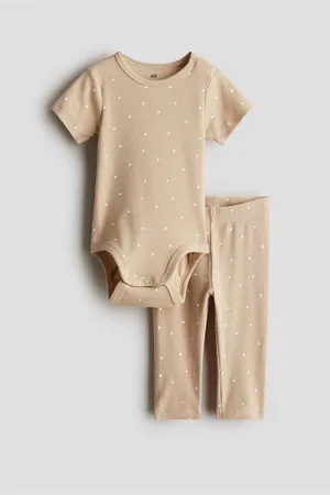 H&M Set in cotone a coste 2 pezzi