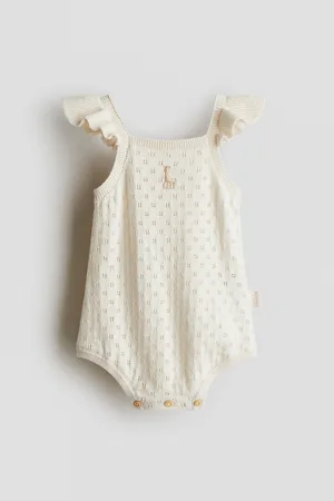 H&M Pagliaccetto in maglia traforata