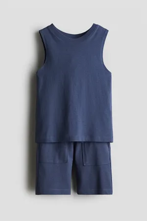 H&M Set 2 pezzi con canotta e shorts in cotone