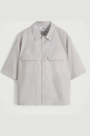 H&M CAMICIA UTILITY TASCHE CON PATTA TAGLIO RILASSATO