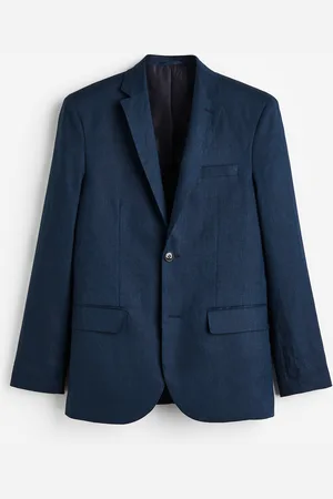 H&M Giacca in lino Slim Fit