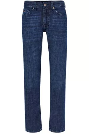 HUGO BOSS Uomo Jeans slim & sigaretta - Jeans slim fit in denim super stretch blu