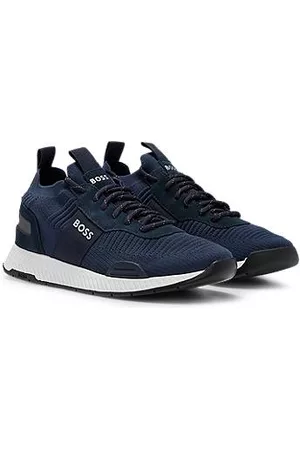 HUGO BOSS Uomo Sneakers - Sock sneakers con tomaia REPREVE®
