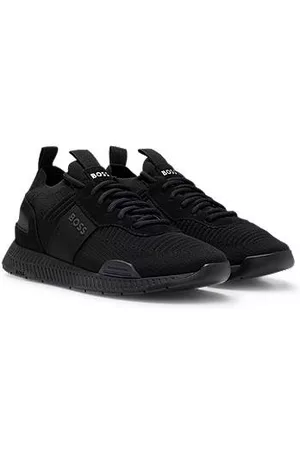 HUGO BOSS Uomo Sneakers - Sock sneakers con tomaia REPREVE®