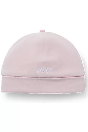HUGO BOSS Neonati Borse a secchiello - Cappello per neonati in velluto con fiocco e logo