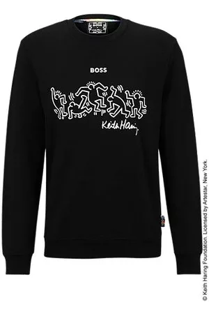 HUGO BOSS Donna Felpe sportive - X Keith Haring Felpa in misto cotone con grafica speciale