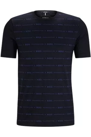 HUGO BOSS Uomo T-shirt - Porsche x T-shirt slim fit in cotone mercerizzato