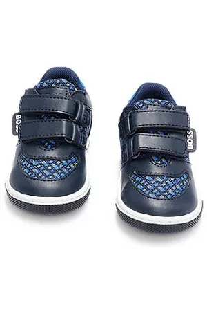HUGO BOSS Bambino Sneakers - Sneakers per bambini in materiali misti con monogrammi stampati