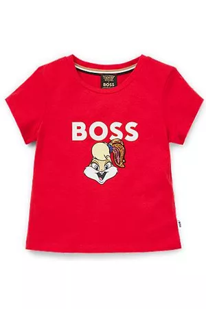 HUGO BOSS Bambina T-shirt - Looney Tunes x T-shirt per bambini con grafica con Lola Bunny