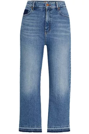 HUGO BOSS Donna Jeans a vita alta - Jeans a vita alta in comodo denim elasticizzato