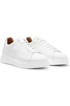 HUGO BOSS Sneakers in pelle con suola in gomma