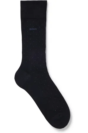 HUGO BOSS Calze ad altezza regolare in misto cotone mercerizzato