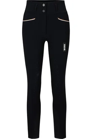 HUGO BOSS Pantaloni da equitazione full-grip in materiale super elasticizzato