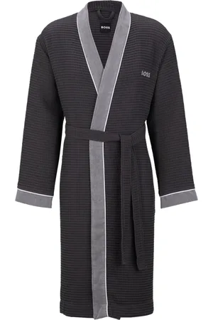 HUGO BOSS Vestaglia in cotone a nido d